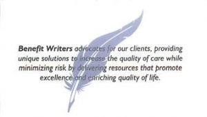 benefit writers rockwall texas statement