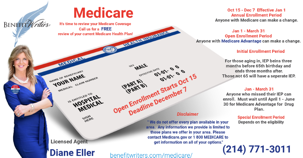 2025 medicare open enrollment rockwall texas